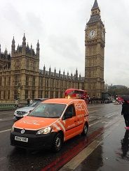 RAC Patrol Van at Westminster