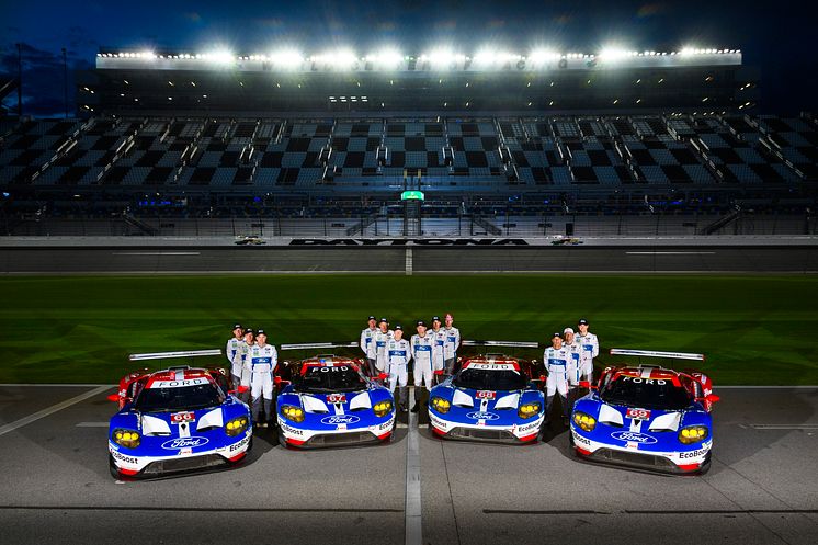 A Ford Ganassi Chip Racing készen áll a Daytona Rolex 24 órás futamra