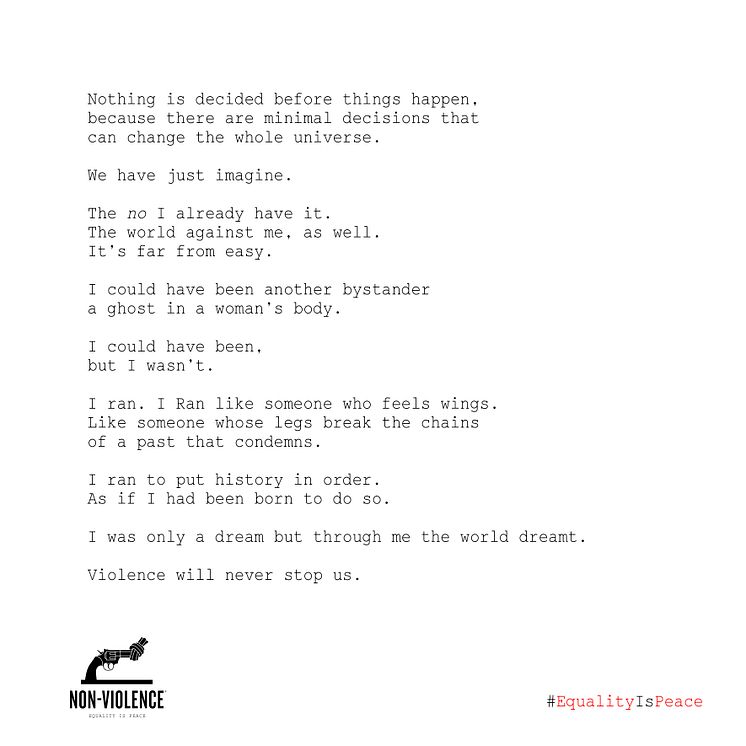 Equality is Peace - Poem by Kathrine Switzer