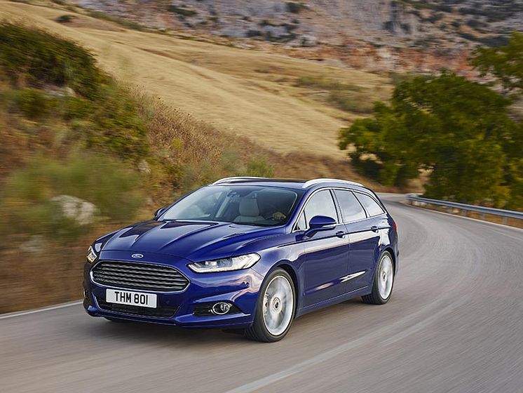 Nye Ford Mondeo kommer til Norge i slutten av 2014.