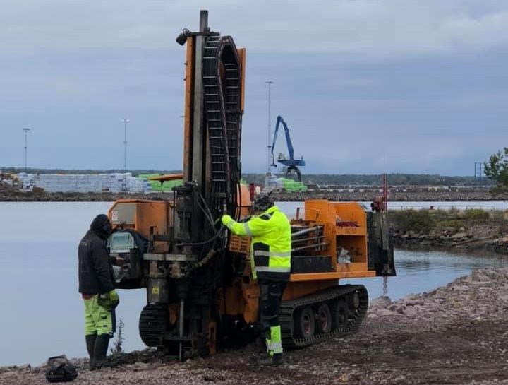 borrining för GV rör