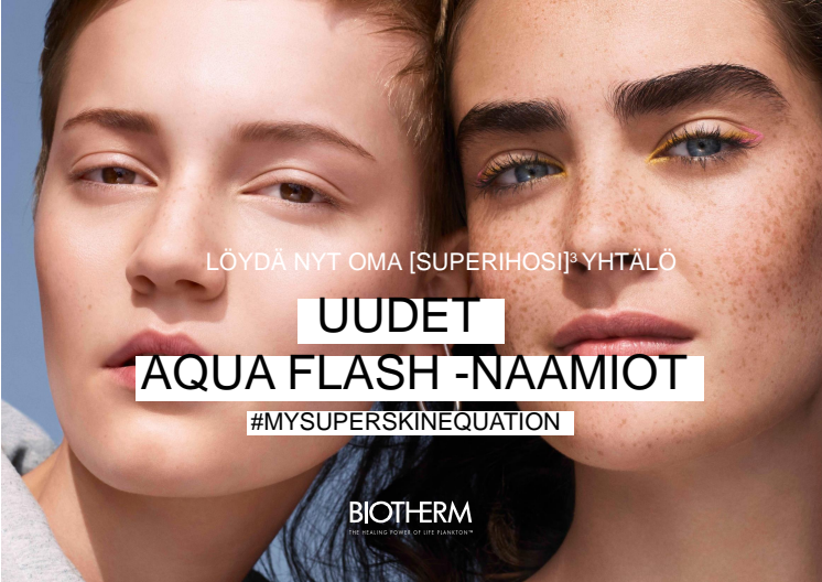 Biotherm Aqua Flash Masks - lehdistötiedote