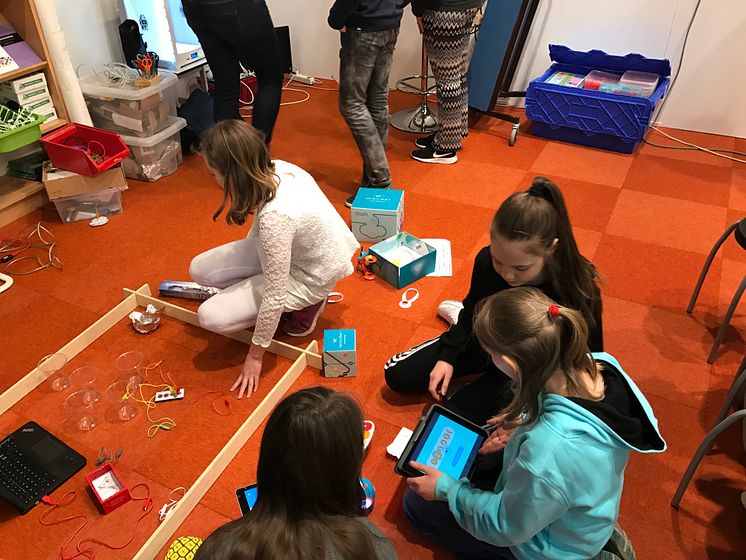 MakerSpace montern på NES 29 mars 2017