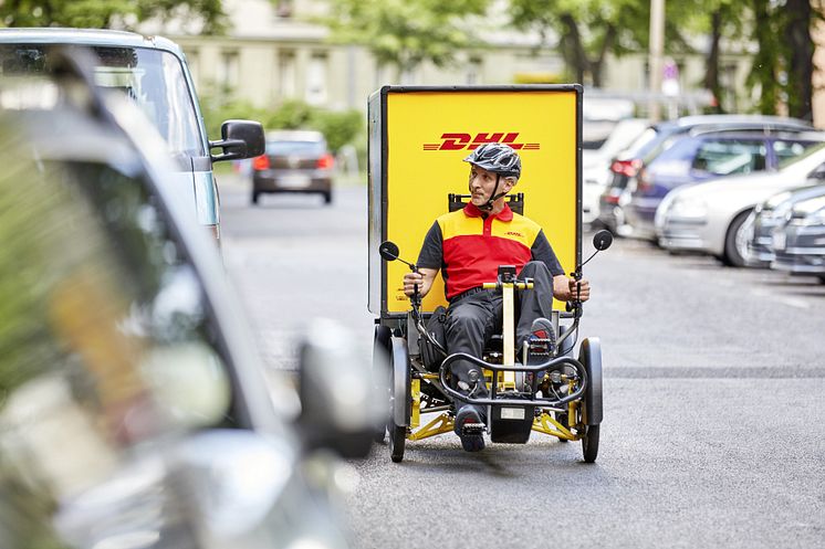 DHL Cykelkurer