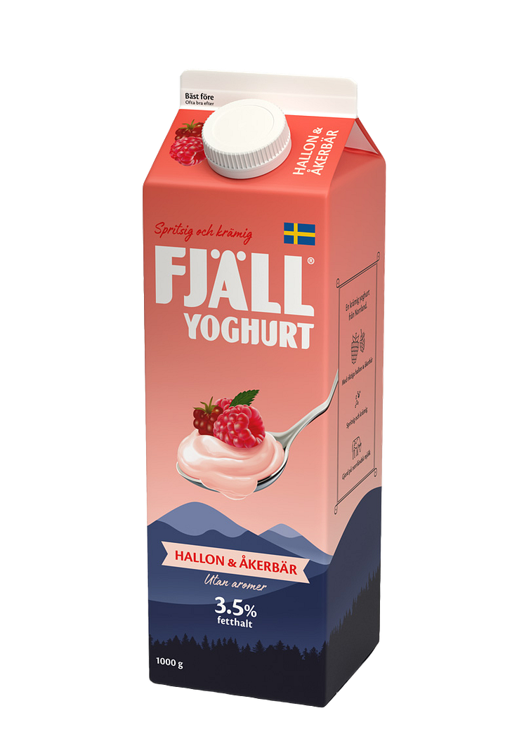 Fjällyoghurt Hallon-Åkerbär