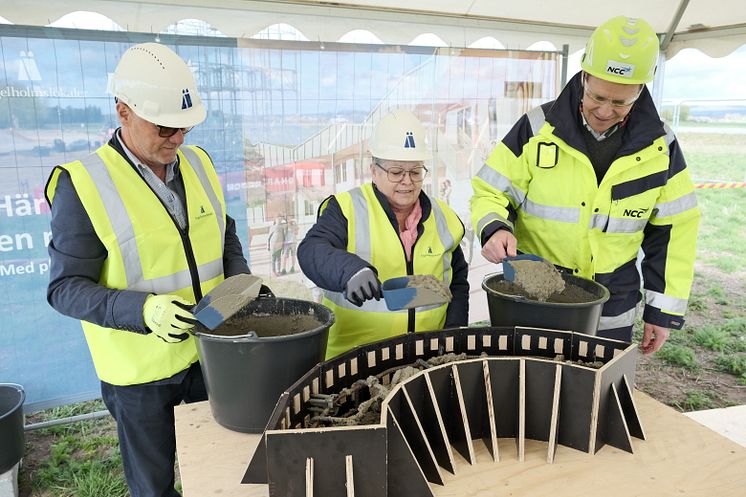 Cermoniell gjutning grundskola Adolfsfält
