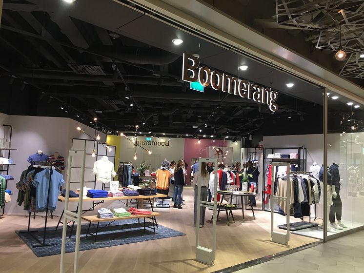  Boomerangs nya butik i  Nordstan - premiär idag 6 april