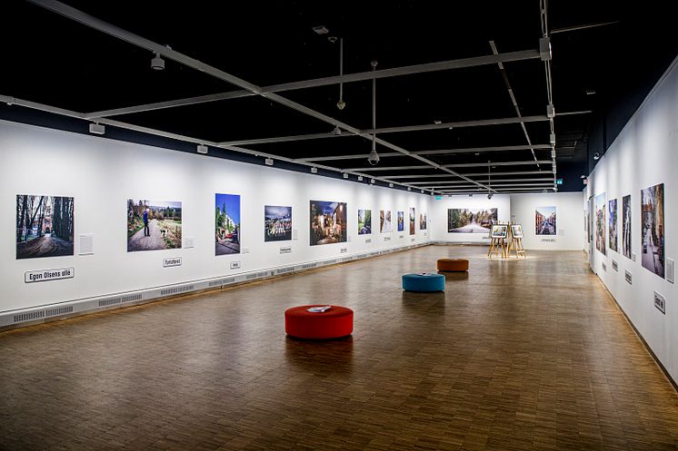 Fra utstillingen "Gata di" på Gamle Munch Museum som fant sted fra 15. juni til 14. juli