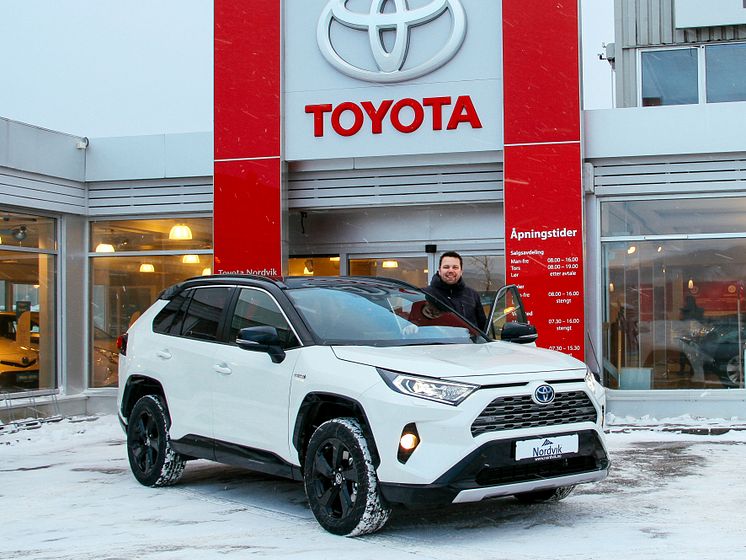 Folke-SUVen RAV4 er klar for lansering i Bodø