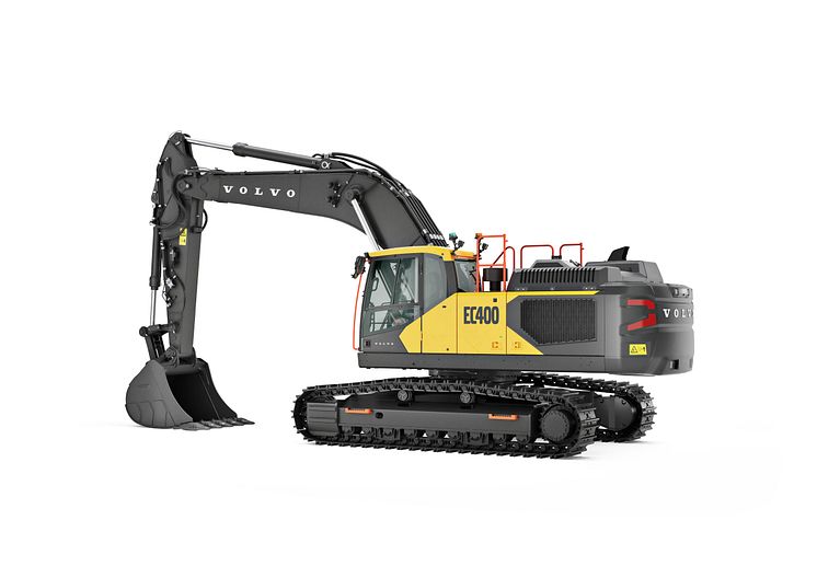 Volvo EC400 - studiobild