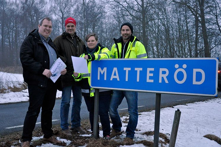 Hässleholms kommun har tecknat en avsiktsförklaring med Matteröds fiber för utbyggnad av fiber. 