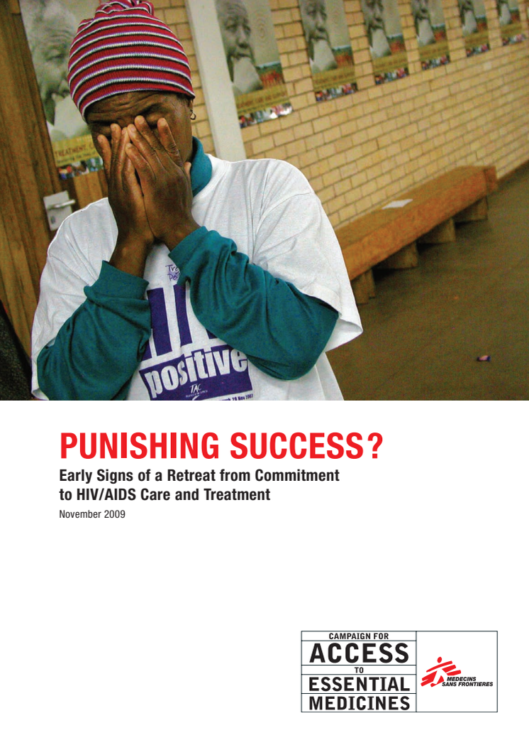 Punishing success in tackling AIDS 