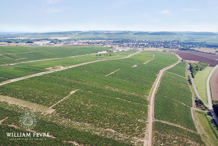 Chablis PC Montmains perspective village L