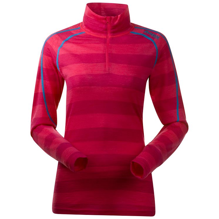 Soleie Lady Half Zip - Hot Pink