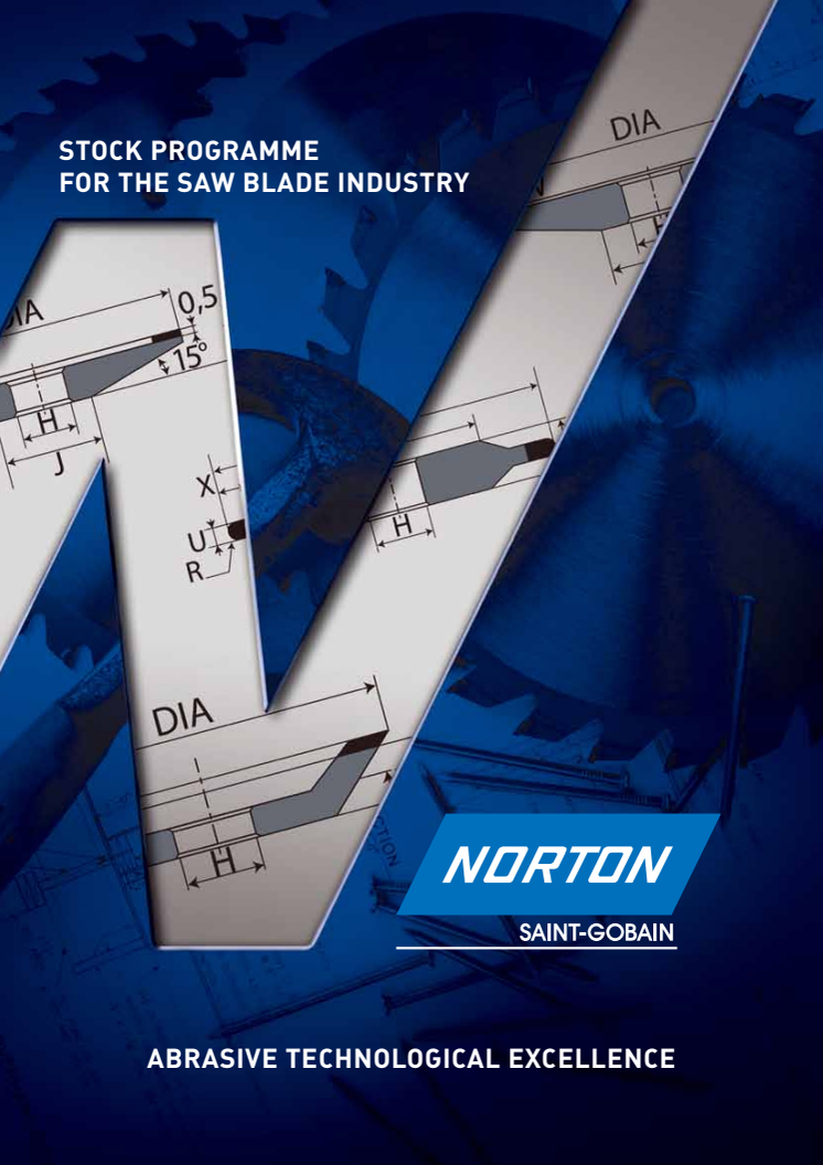 Broschyr Norton sågskärpning