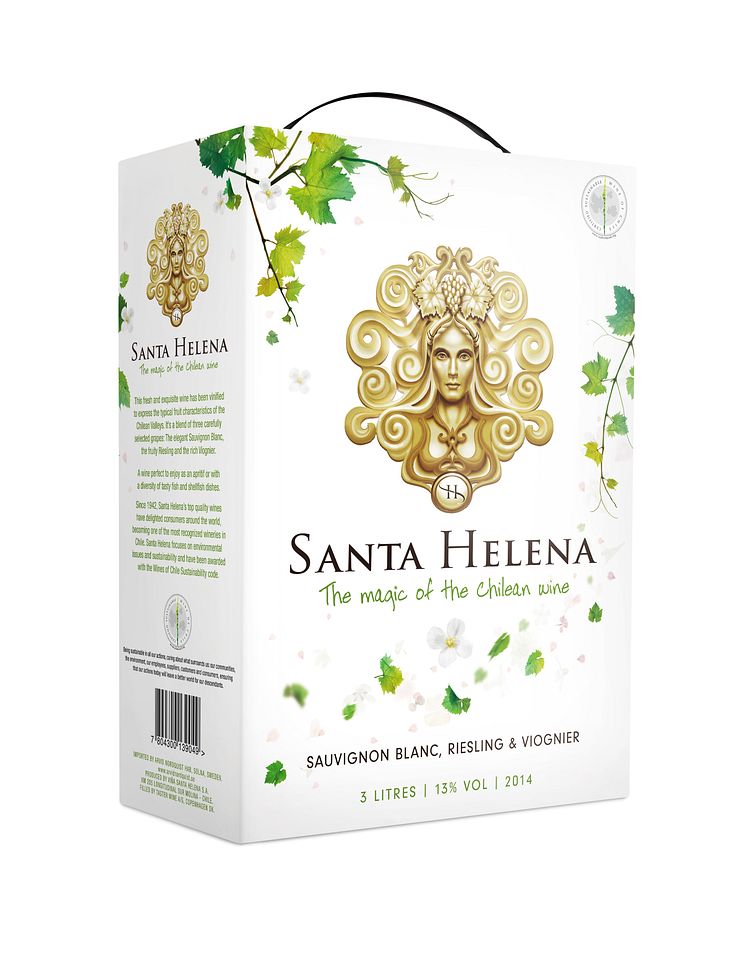 Santa Helena Sauvignon Blanc, Riesling, Viognier