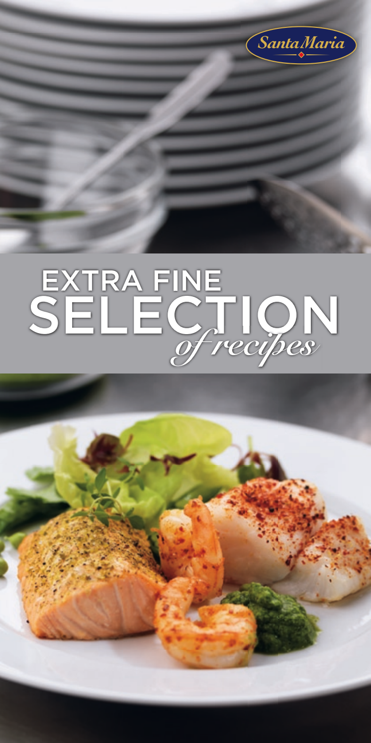 Receptfolder - Santa Maria kryddor "Extra Fine Selection"