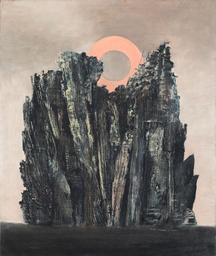 Max Ernst, Skog og sol, 1926. 