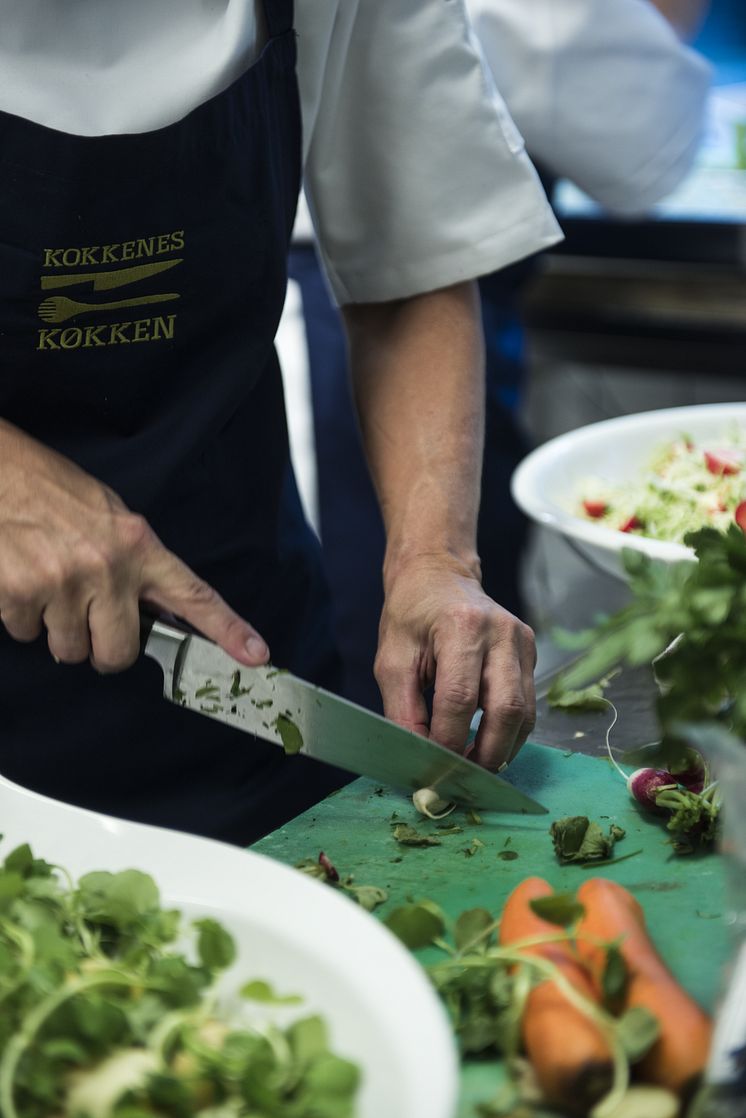 Fokus på økologi, madspild og lokale råvarer er afgørende for Kokkenes Køkken