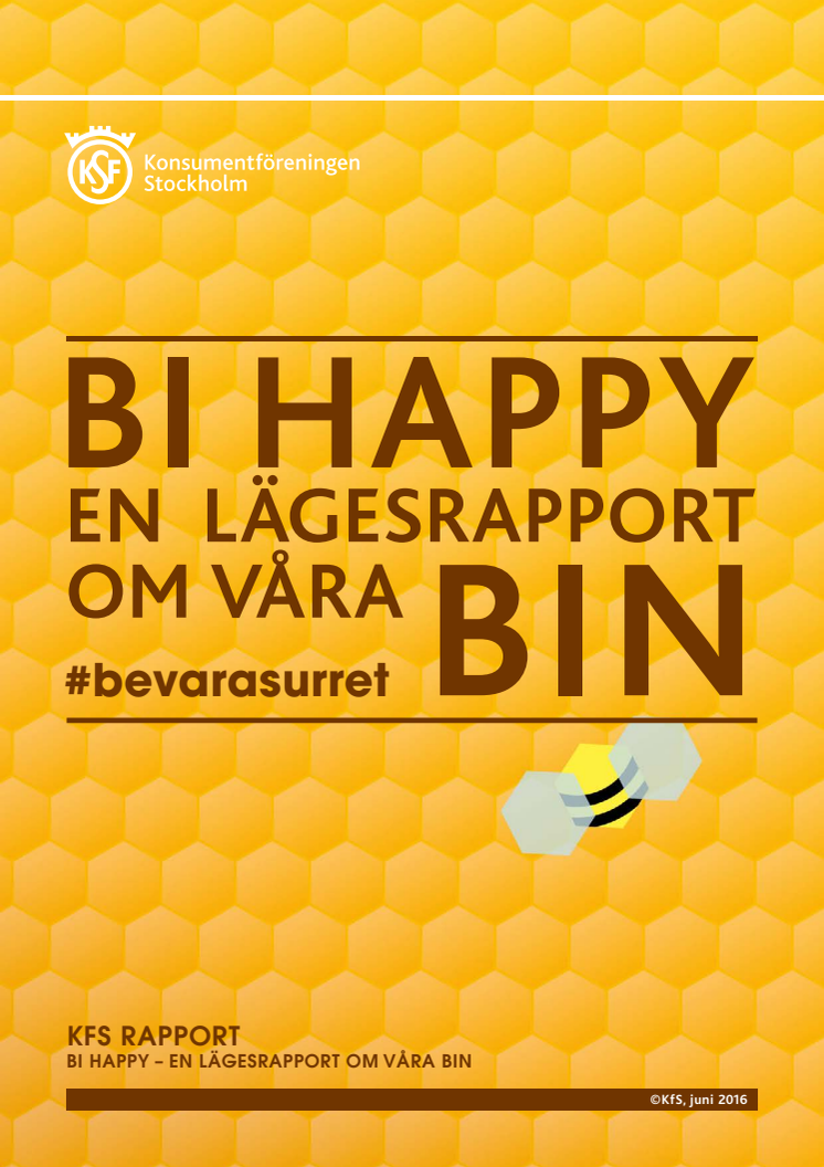 Rapport: BI HAPPY - en lägesrapport om våra bin