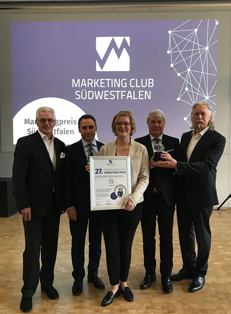 burgbad erhält Südwestfälischen Marketing-Preis