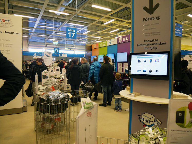 Premiär NetOnNet Lagershop Karlstad