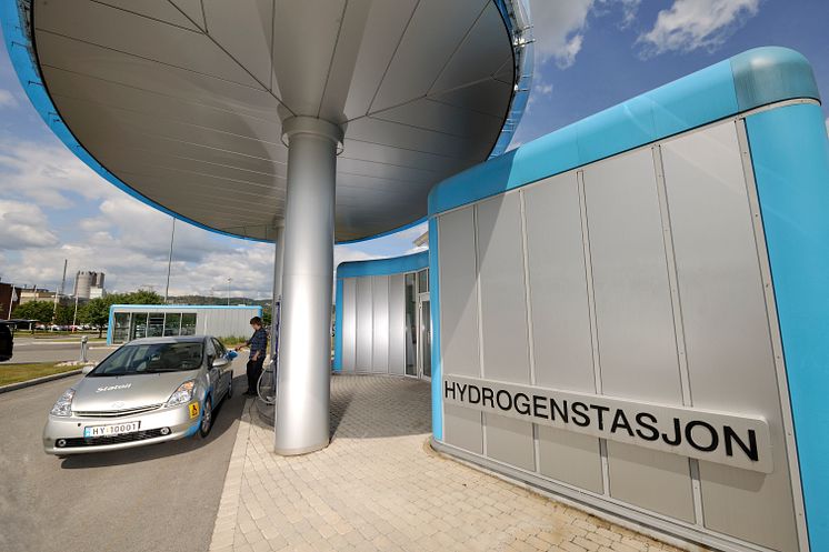 Hydrogen-Tankstelle in Norwegen