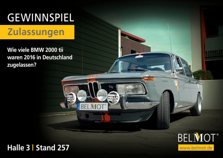 Gewinnspielkarte Techno Classica