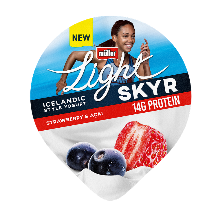 Müllerlight SKYR Strawberry and Acai