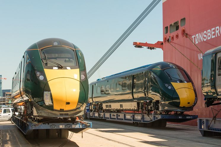 First new intercity train for Devon and Cornwall arrives in the UK