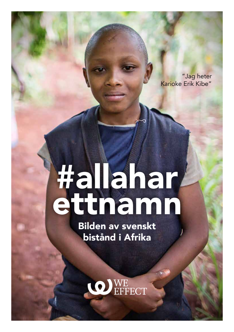 #allaharettnamn - Bilden av svenskt bistånd i Afrika