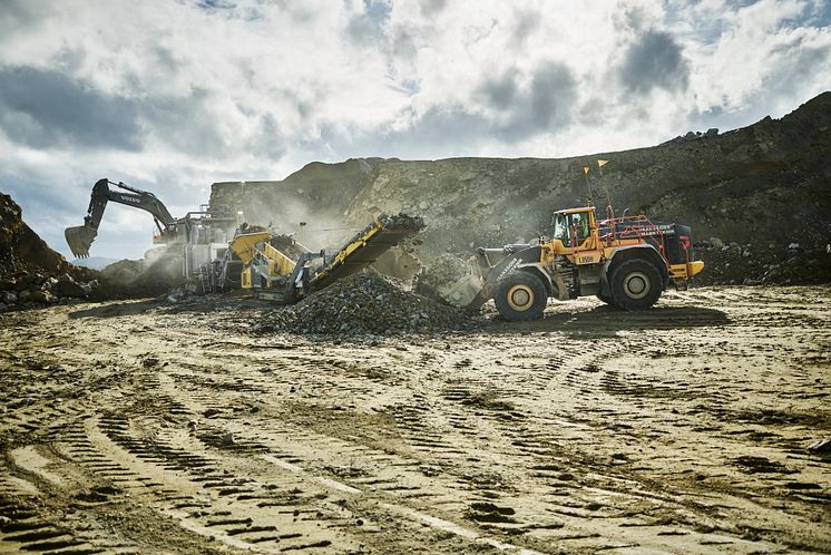 Volvo Construction Equipment hos Br Isakssons Markteknik AB