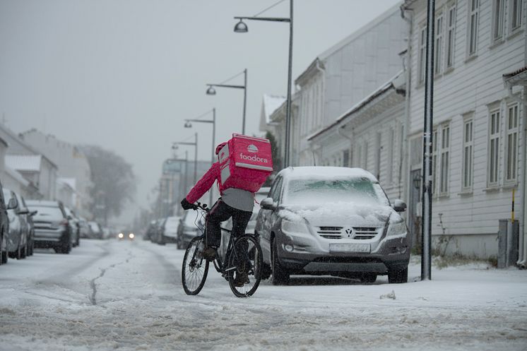 foodorabud i snøen