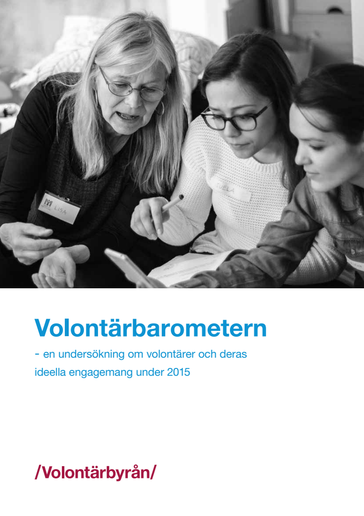 Volontärbarometern 2015