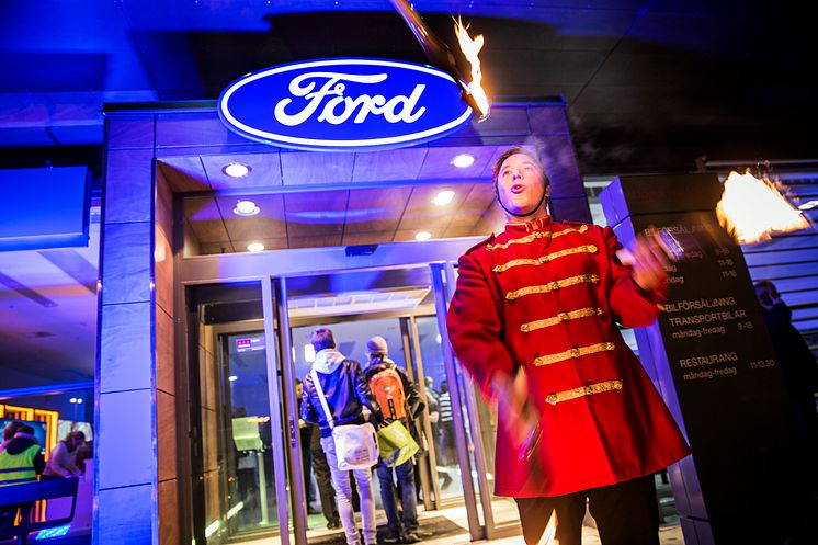 Invigning av FordStore hos Upplands Motor i Kista