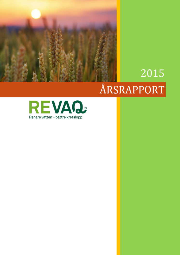 Revaq årsrapport 2015