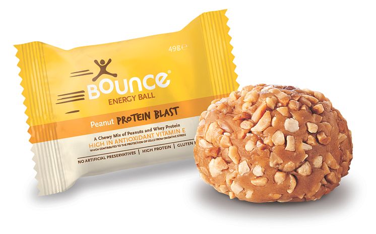 Bounce balls peanøtt protein 49 g