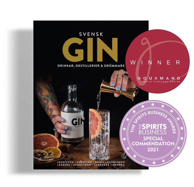 Boken Svensk Gin,  Winner Gourmand och  Special commensdation 2021 The spirit buisness (2).jpg