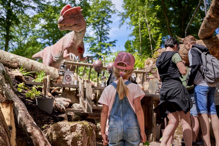 Dinosaurier i Skånes Djurpark