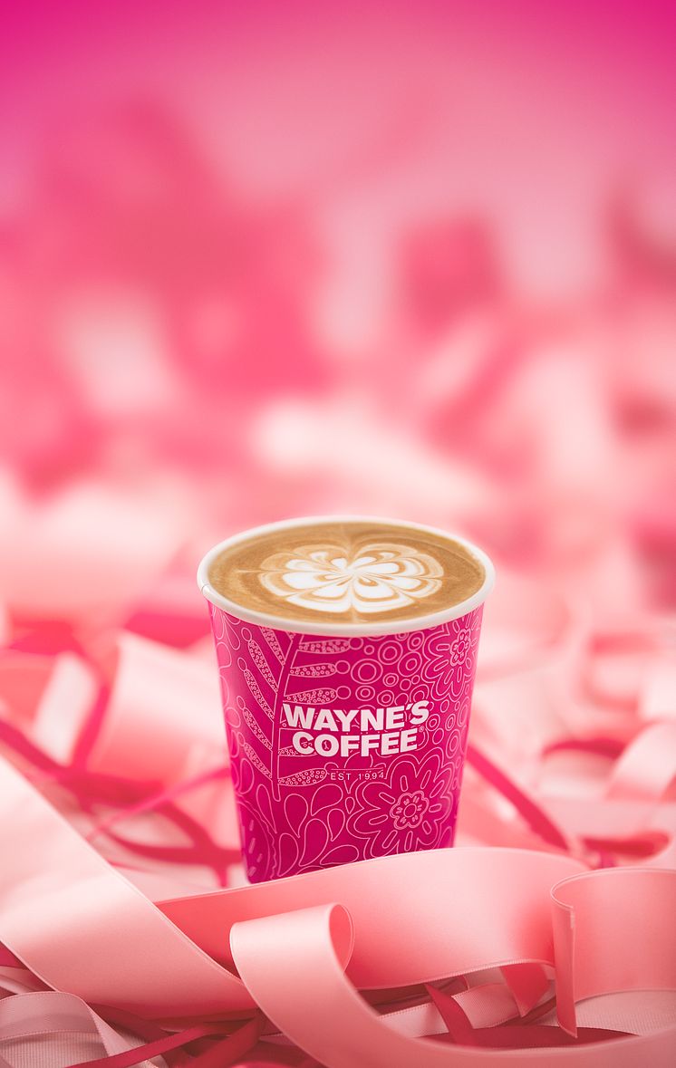 Wayne's Coffee #fikaförlivet, Rosa Bandet 2015