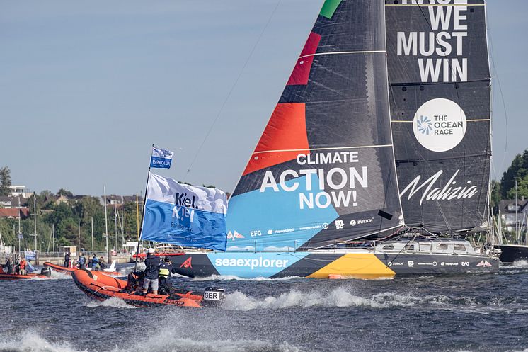 The Ocean Race Kiel Fly-By