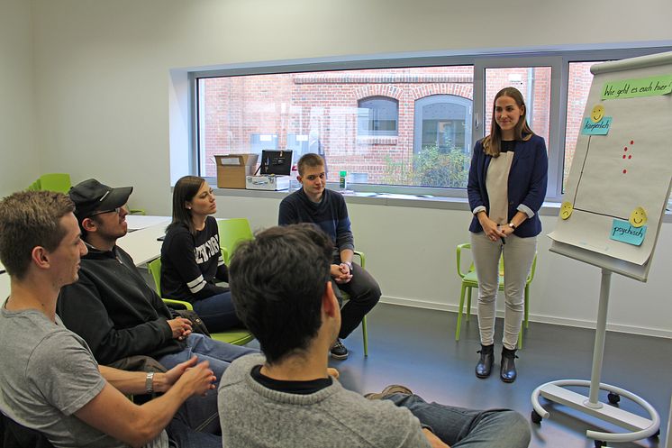 Diskussionsrunden mit Studierenden zum Thema „Gesundheit und gesundes Studieren”