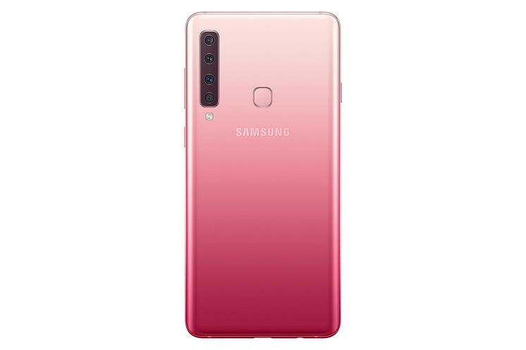 Galaxy A9_Back_Bubblegum Pink
