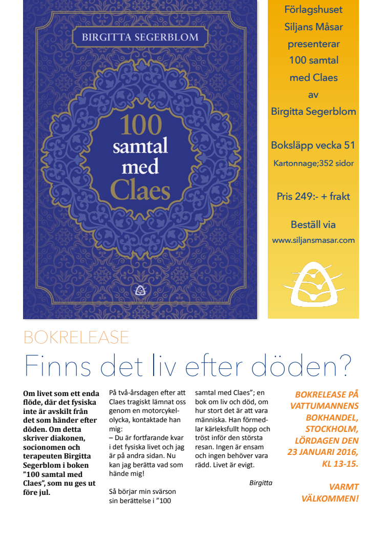 BOKSLÄPP: FINNS DET LIV EFTER DÖDEN?