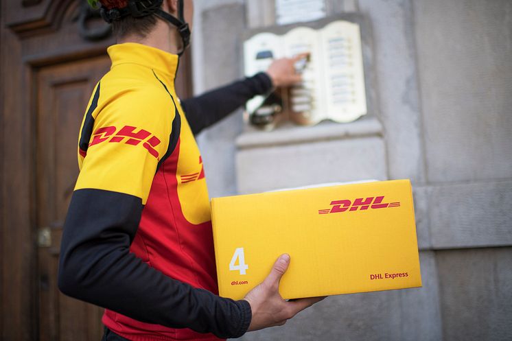 DHL Cykelkurer