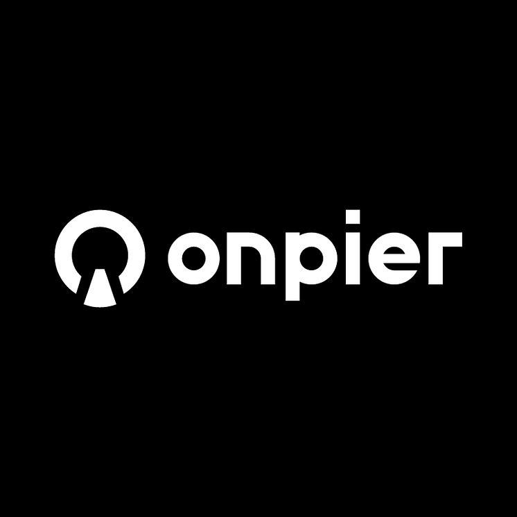 onpier_logo_weiß auf schwarz