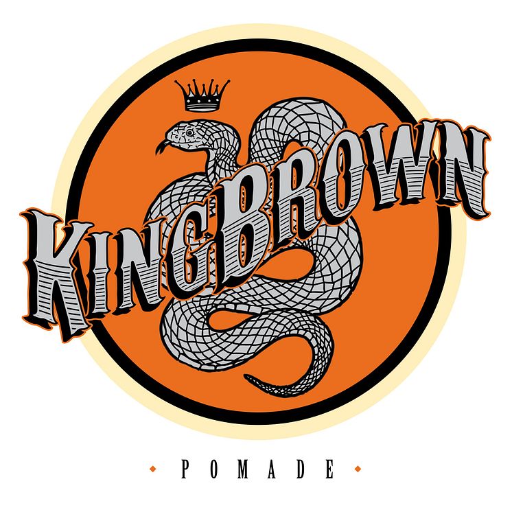 King Brown Pomade logo