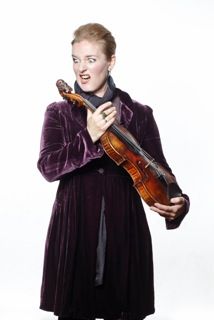 Maria Lindal, violinist och konsertmästare på Drottningholms Slottsteater