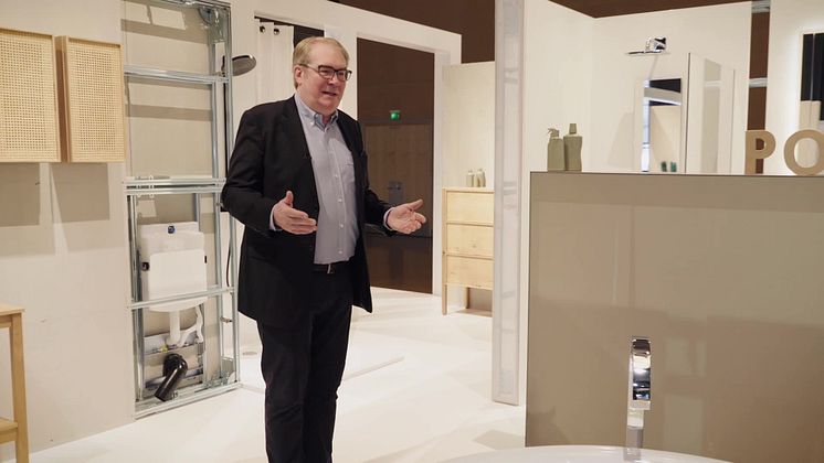 Living Bathroom: Trendrundgang mit Jens J. Wischmann, Geschäftsführer der Vereinigung Deutsche Sanitärwirtschaft e.V. (VDS)