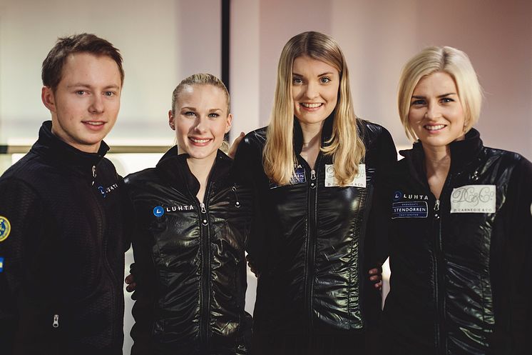 Alexander Majorov, Isabelle Olsson, Joshi Helgesson, Viktoria Helgesson